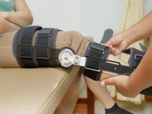 زانوبند بعد از جراحی زانو